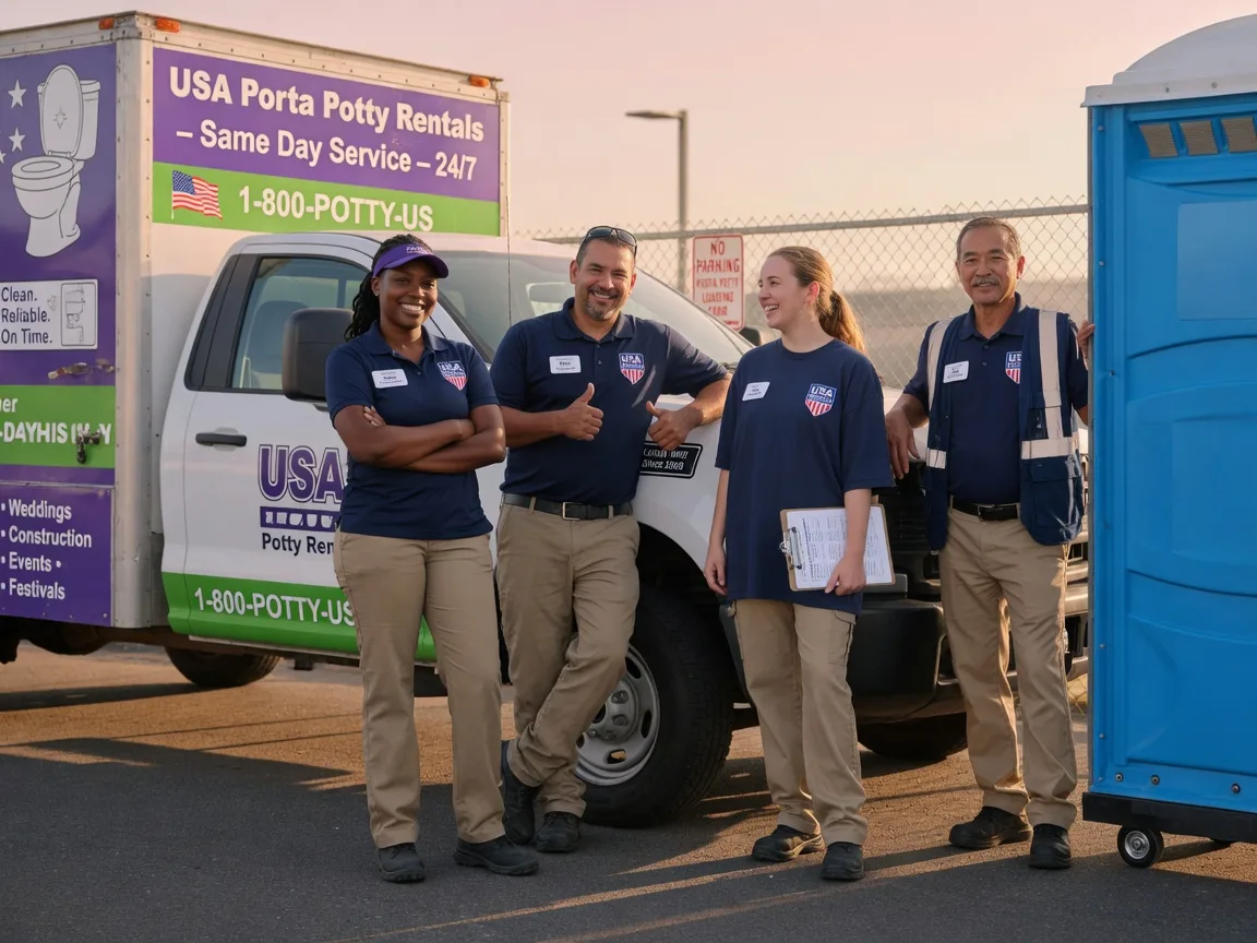 Porta Potty Rental company in Mantua, UT